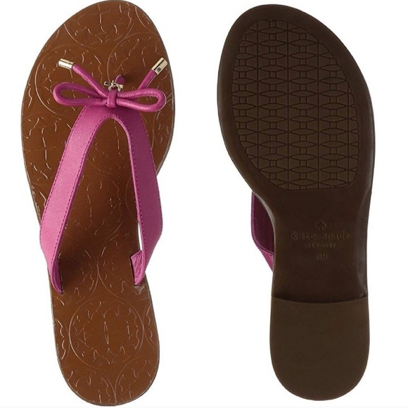 kate spade Shoes - Kate Spade pink Charlie sandals size 8